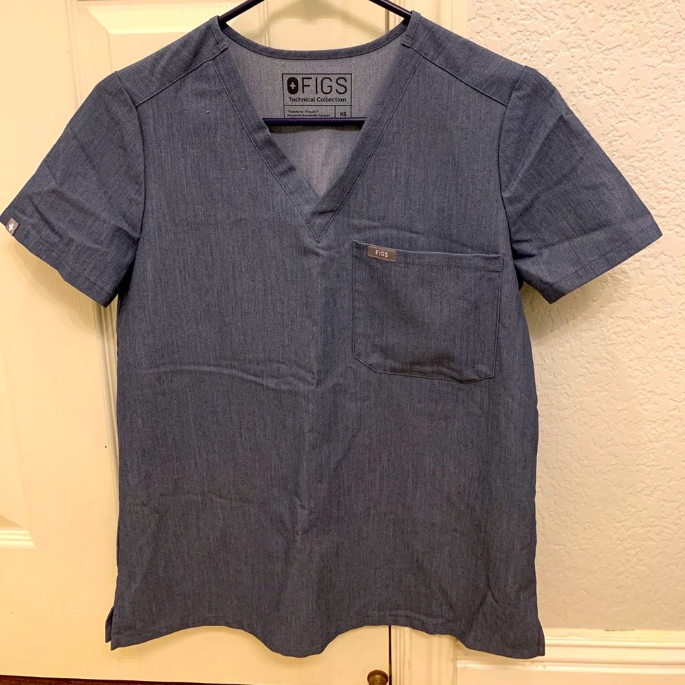 XS Denim Figs Catarina top